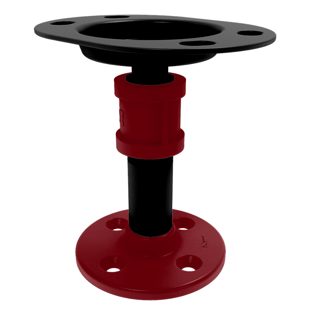 Collegiate Collection Vanity Top Toothbrush Holder Columbia Garnet and Black Edition