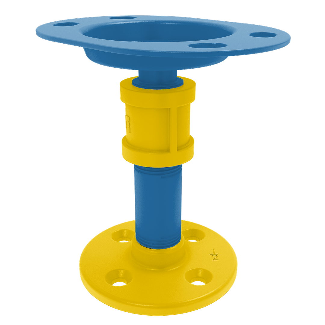 Collegiate Collection Vanity Top Toothbrush Holder Westwood Blue and Gold Edition