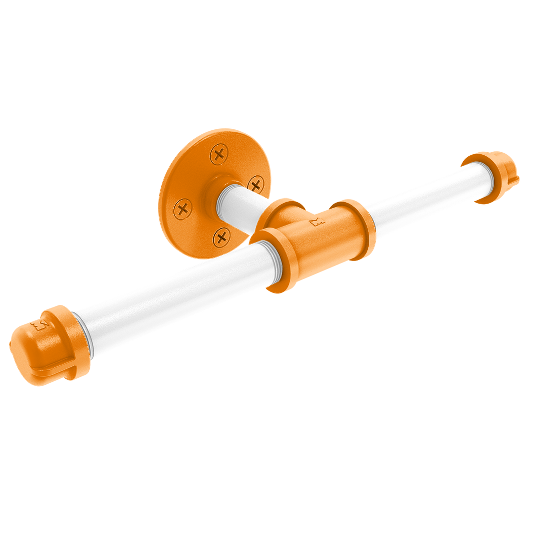 Collegiate Collection Double Roll Toilet Paper Holder Knoxville Game Day Edition