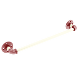 Collegiate Collection Towel Bar Norman Crimson and Cream Edition