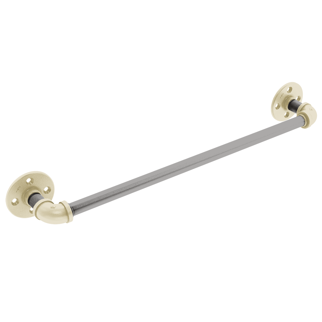 Collegiate Collection Towel Bar Boulder Black and Gold Edition