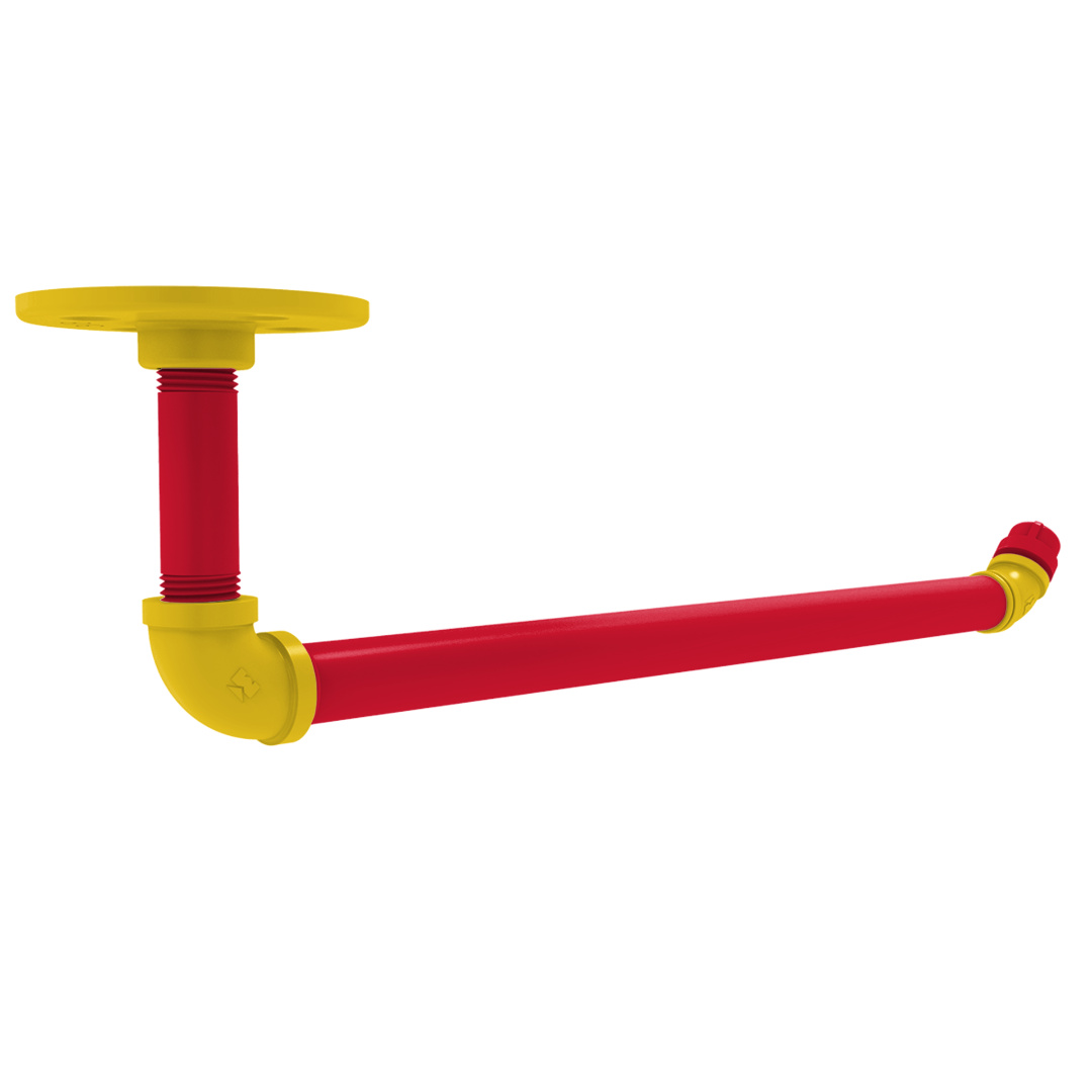 Collegiate Collection Under Cabinet Paper Towel Holder Chesapeake Red Black and Gold Edition