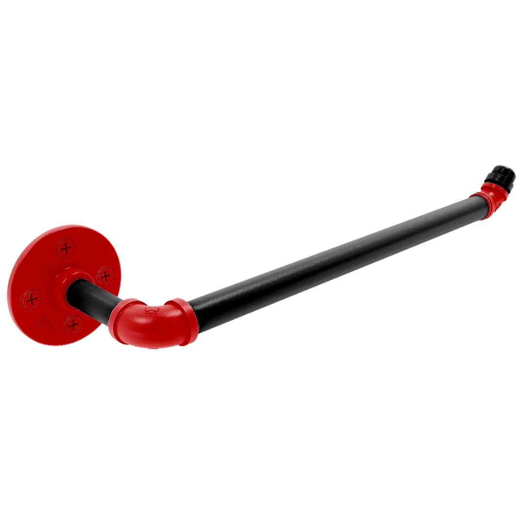 Collegiate Collection Wall Mounted Paper Towel Holder Lubbock Red and Black Edition