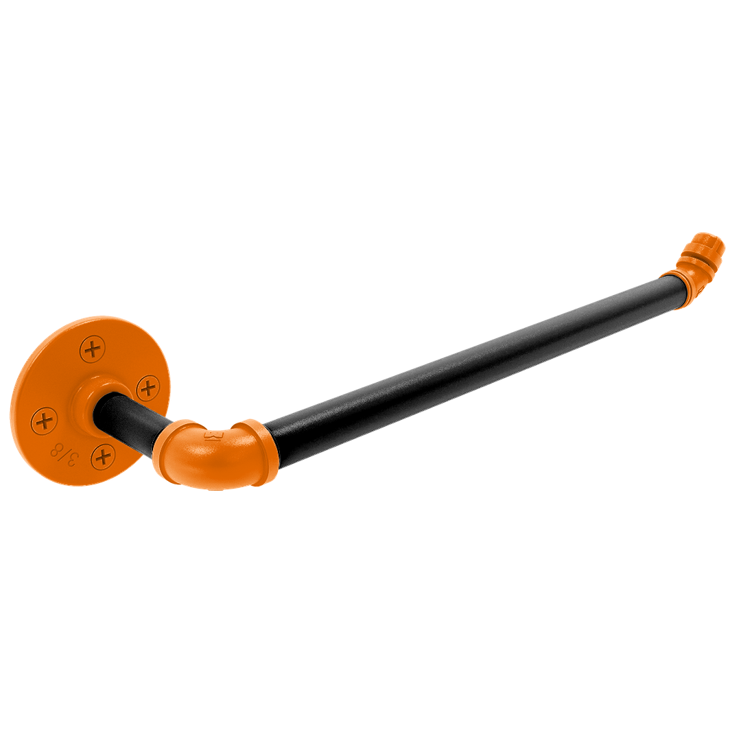 Collegiate Collection Wall Mounted Paper Towel Holder Stillwater Orange and Black Edition