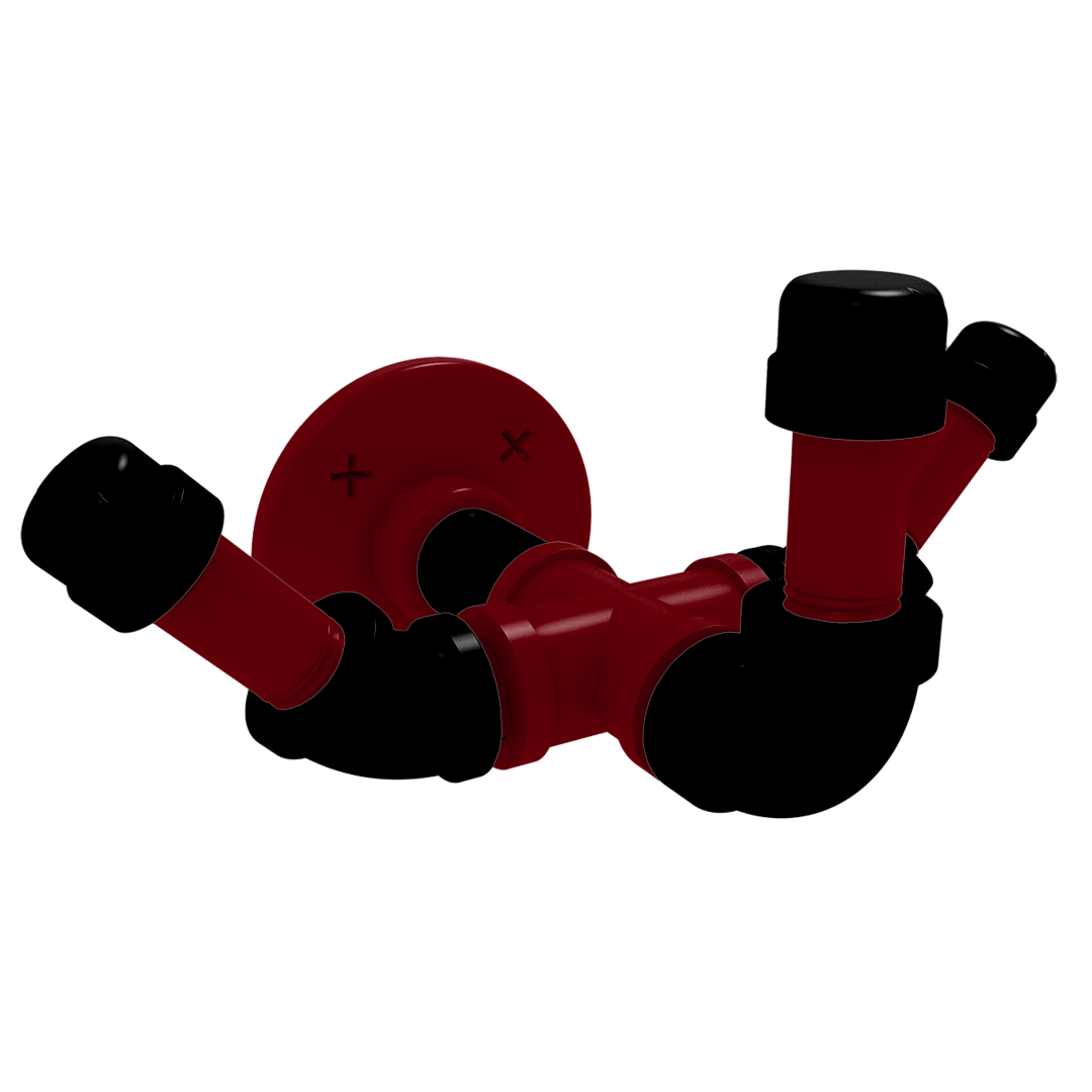 Collegiate Collection Triple Hook Columbia Garnet and Black Edition