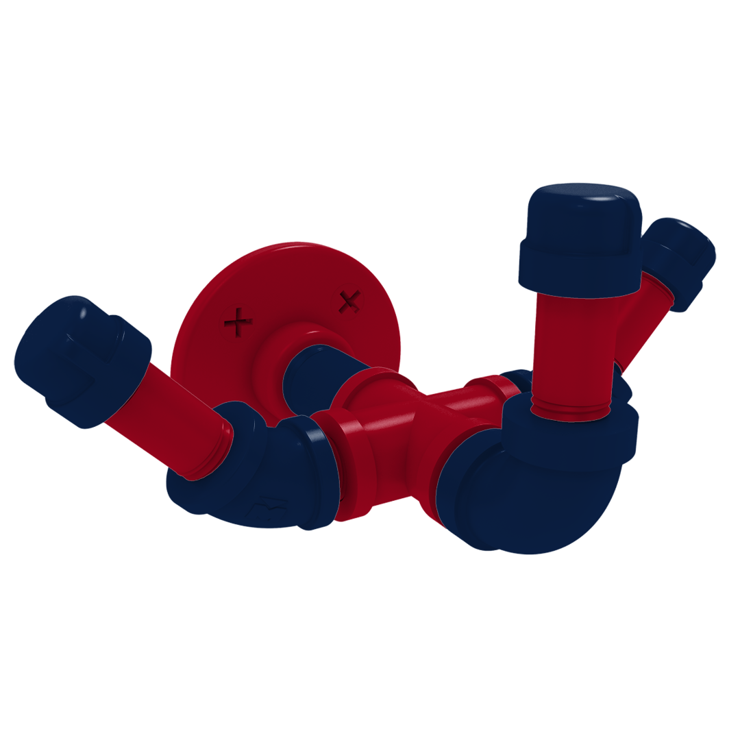 Collegiate Collection Triple Hook Tucson Red and Blue Edition