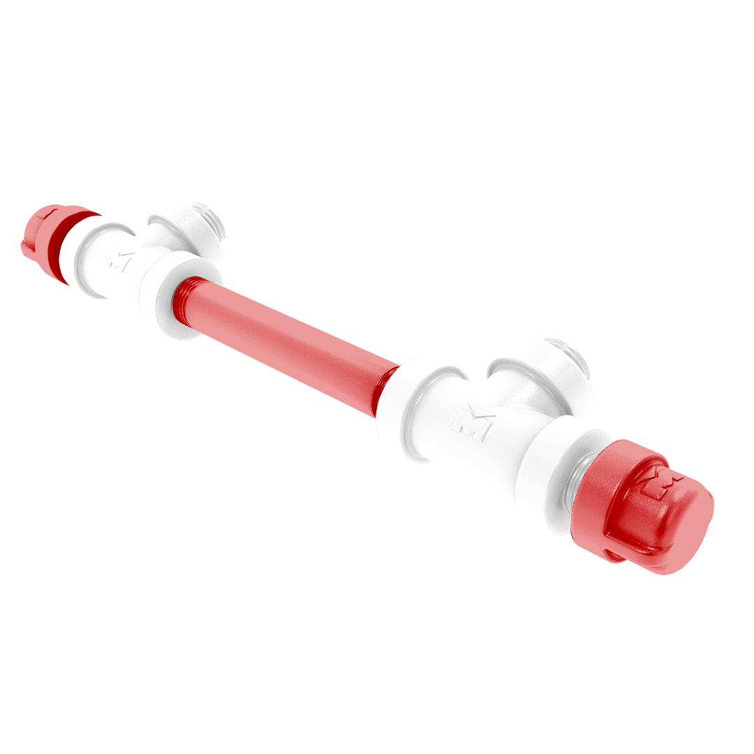 Collegiate Collection 7 Inch Overall Cabinet Pull Cornhusker Red and White Edition