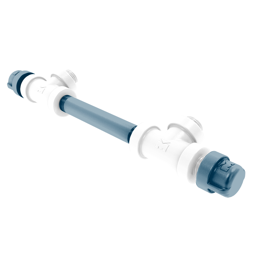 Collegiate Collection 7 Inch Overall Cabinet Pull Hartford Blue and White Edition