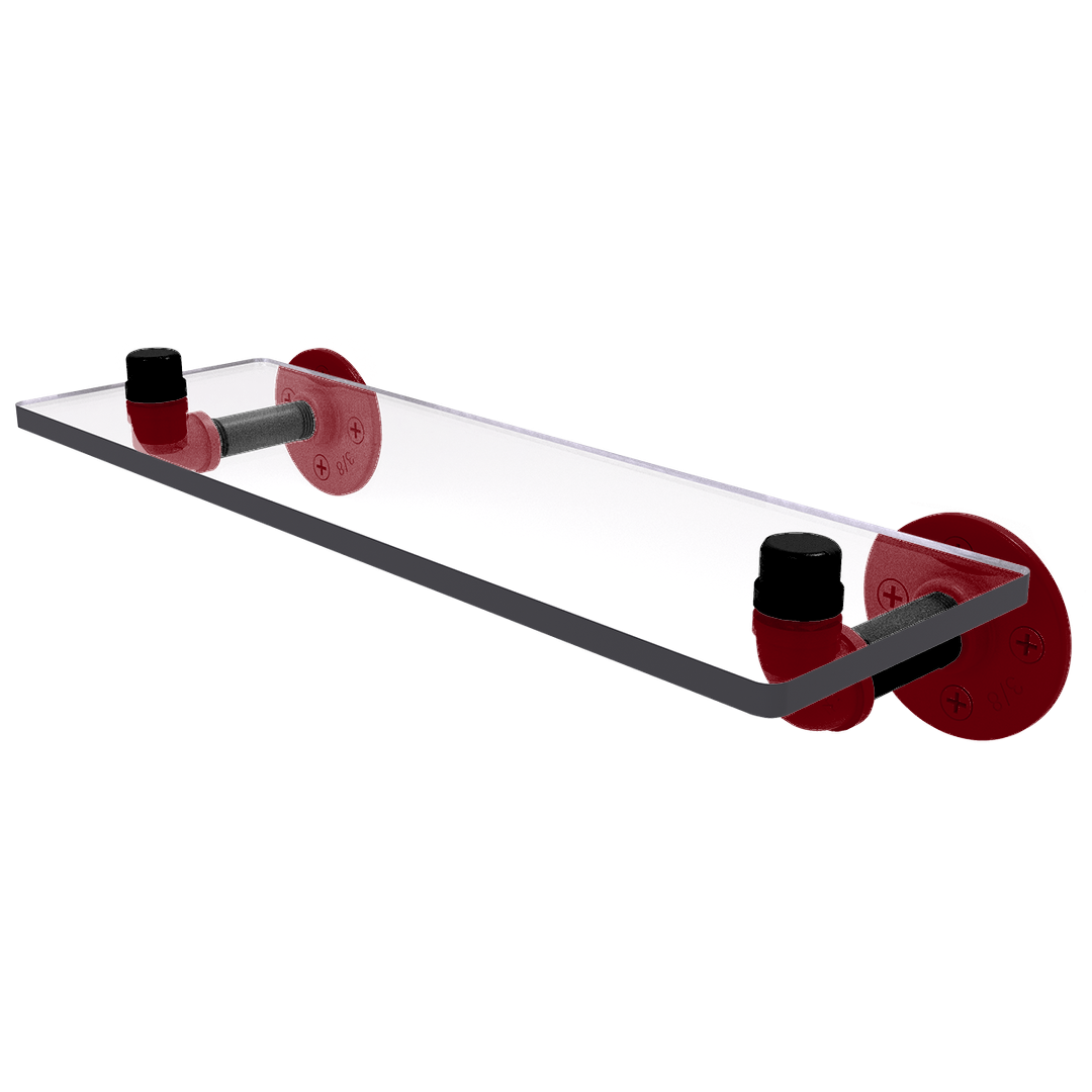 Collegiate Collection Glass Shelf Columbia Garnet and Black Edition