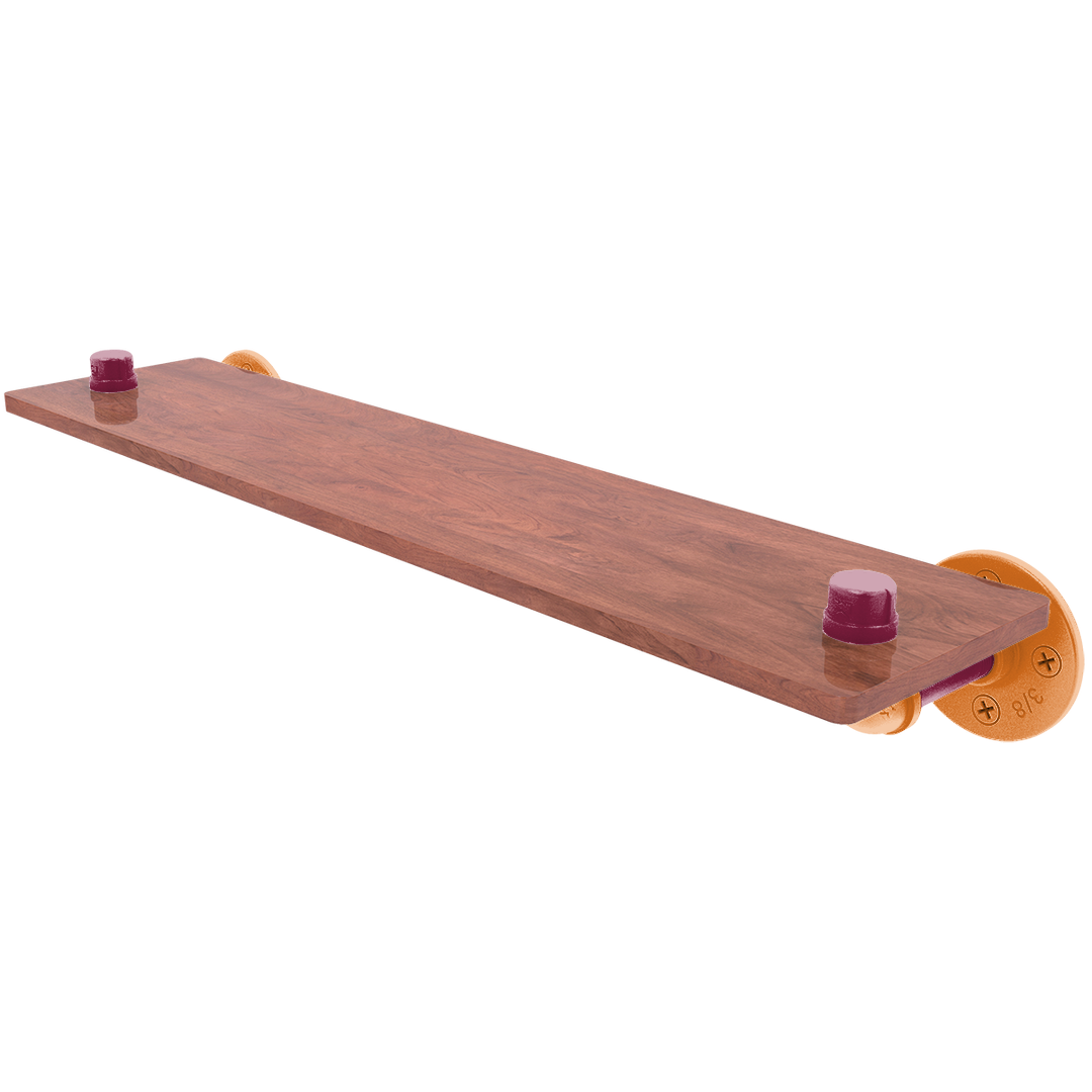 Collegiate Collection Wood Shelf Blacksburg Game Day Edition