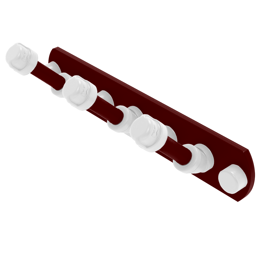 Collegiate Collection 3 Position Multi Hook College Station Maroon and White Edition