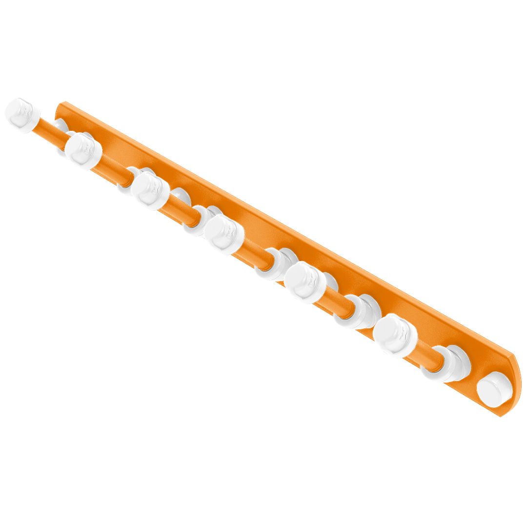 Collegiate Collection 6 Position Tie and Belt Rack Knoxville Game Day Edition