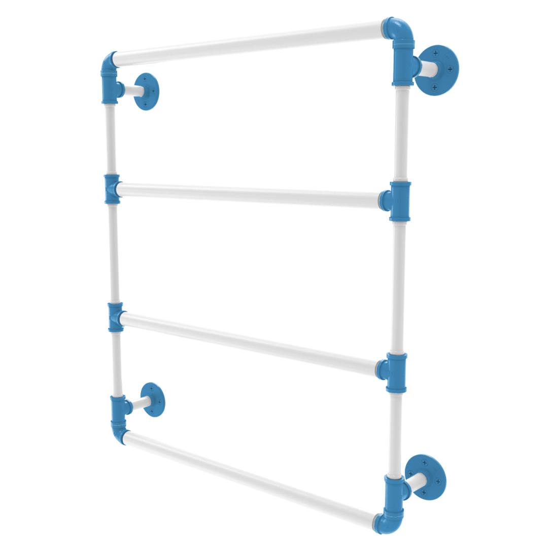 Collegiate Collection Wall Mounted Ladder Towel Bar Chapel Hill Game Day Edition