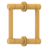 Fresno Pair Of Pulls For Back to Back On Shower Door - 12 Inch