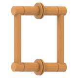 Fresno Pair Of Pulls For Back to Back On Shower Door - 8 inch