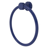 Foxtrot Collection 6 Inch Round Towel Ring - Solid Brass Wall Mount