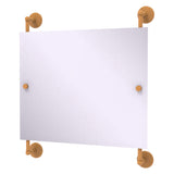 Monte Carlo Landscape Rectangular Frameless Rail Mounted Mirror