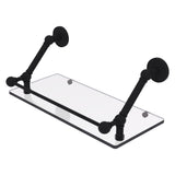Prestige Skyline Floating Glass Shelf with Gallery Rail