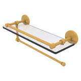 Prestige Skyline Collection Paper Towel Holder with Gallery Glass Shelf