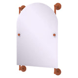 Prestige Que New Collection Arched Top Frameless Rail Mounted Mirror