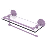 Prestige Regal Collection Paper Towel Holder with Gallery Rail Glass Shelf