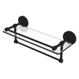 Prestige Regal Collection Gallery Rail Glass Shelf with Towel Bar