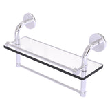 Remi Collection Gallery Glass Shelf with Towel Bar