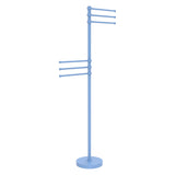 Towel Stand with 6 Pivoting 12 Inch Arms