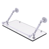 Waverly Place Floating Glass Shelf with Gallery Rail