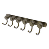 Mercury Collection 6 Position Tie and Belt Rack with Dotted Accent