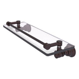 Carolina Collection Glass Shelf with Gallery Rail