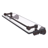 Carolina Collection Glass Shelf with Gallery Rail