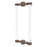 Clearview Collection Back to Back Shower Door Pull with Dotted Accents