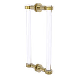 Clearview Collection Back to Back Shower Door Pull with Dotted Accents