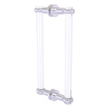 Clearview Collection Back to Back Shower Door Pull with Twisted Accents