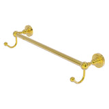 Dottingham Collection Towel Bar with Integrated Hooks