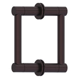 Fresno Pair Of Pulls For Back to Back On Shower Door - 12 Inch