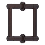 Fresno Pair Of Pulls For Back to Back On Shower Door - 12 Inch