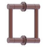 Fresno Pair Of Pulls For Back to Back On Shower Door - 8 inch