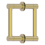 Fresno Pair Of Pulls For Back to Back On Shower Door - 8 inch