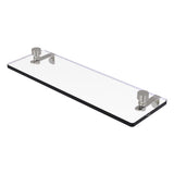 Foxtrot Collection Glass Vanity Shelf with Beveled Edges