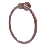 Foxtrot Collection 6 Inch Round Towel Ring - Solid Brass Wall Mount