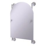Monte Carlo Arched Top Frameless Rail Mounted Mirror