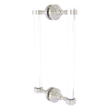 Pacific Grove Collection Back to Back Shower Door Pull with Smooth Accents