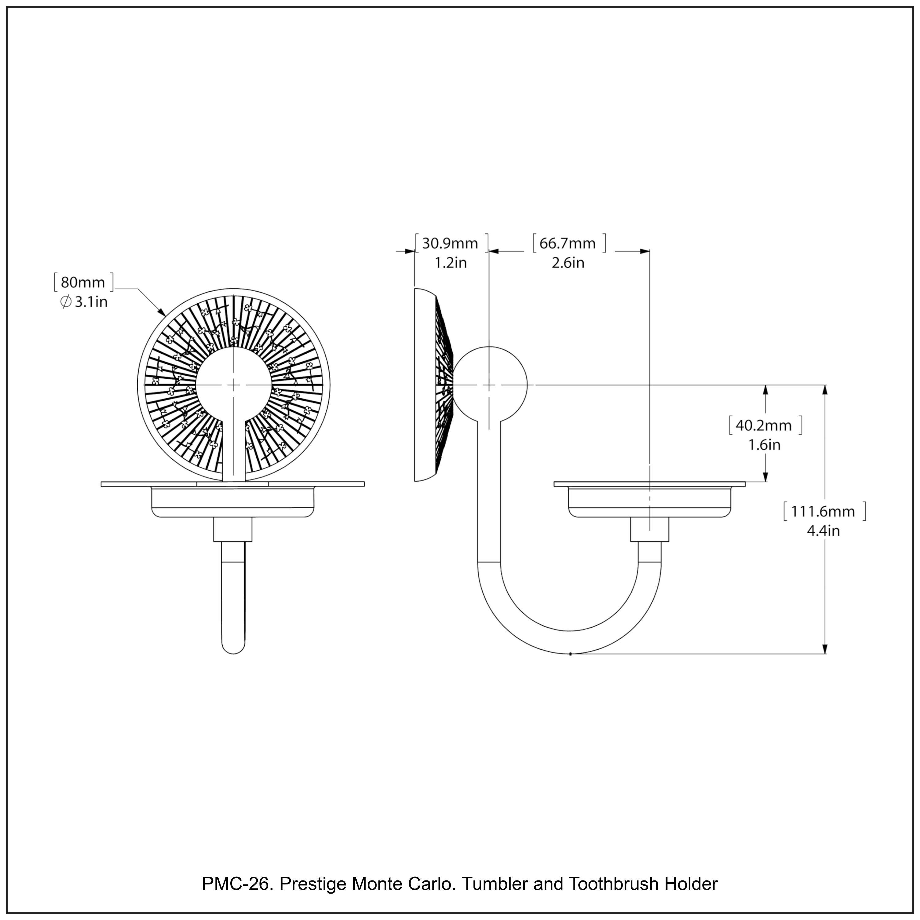 Tumbler and Toothbrush Holder