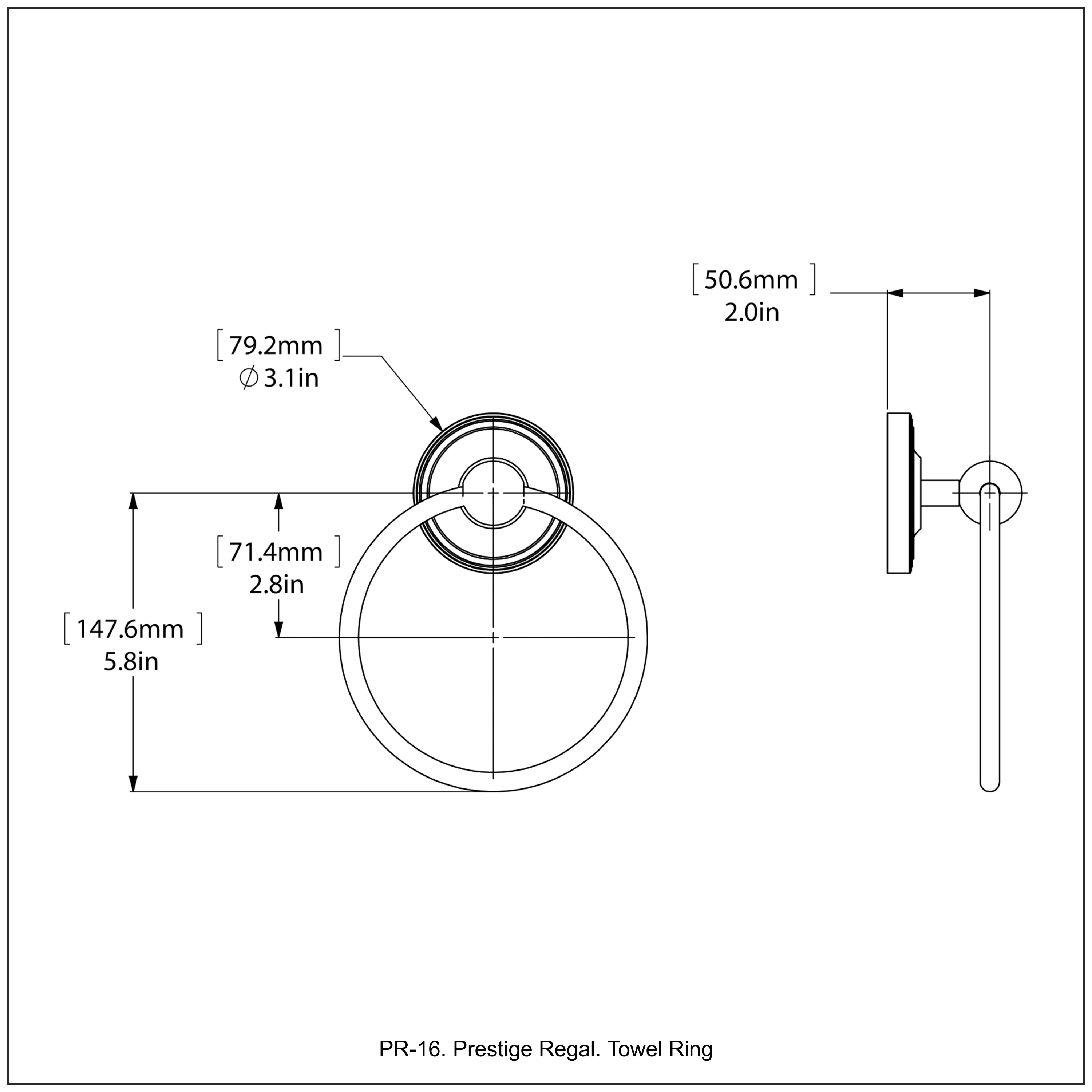 Prestige Regal Towel Ring