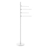 Freestanding 49 Inch 4 Pivoting Swing Arm Towel Valet