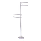 Towel Stand with 6 Pivoting 12 Inch Arms