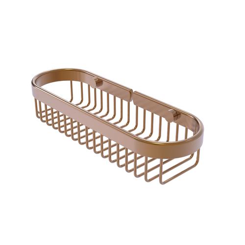 Brass Baskets for the Bathroom