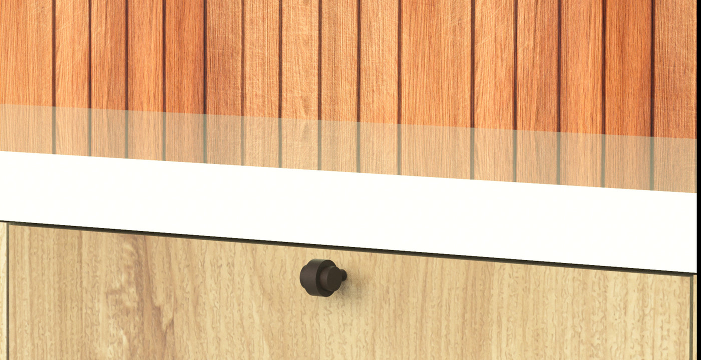 Update the Office Kitchen with Decorative Brass Hardware
